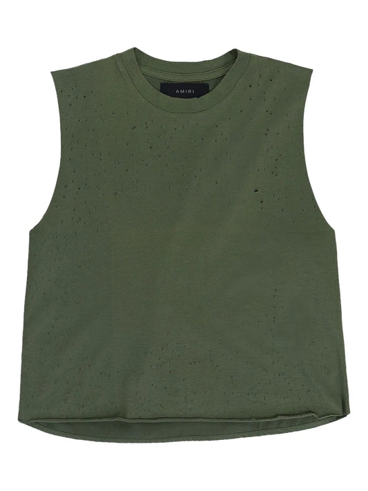 Perforated Tank Top