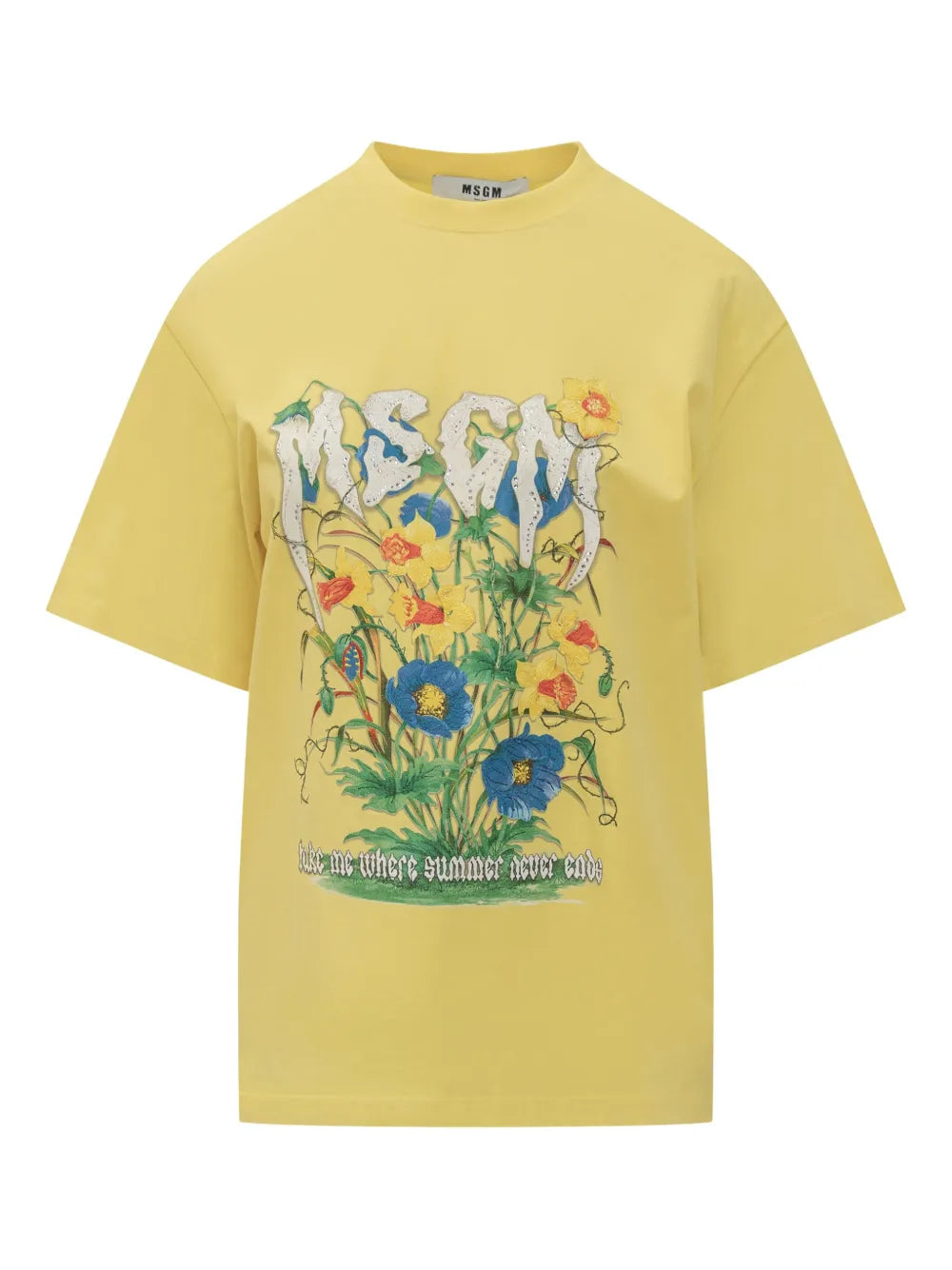 Floral Graphic Oversized T-Shirt