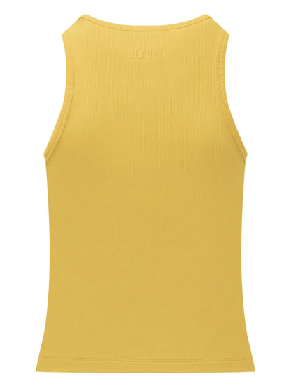 Disc-Embellished Tank Top