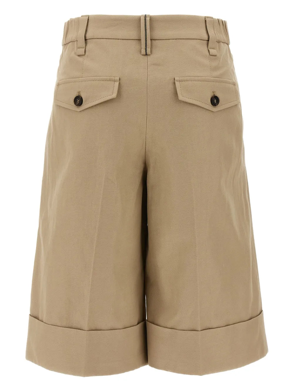 Turn-Up Tailored Shorts