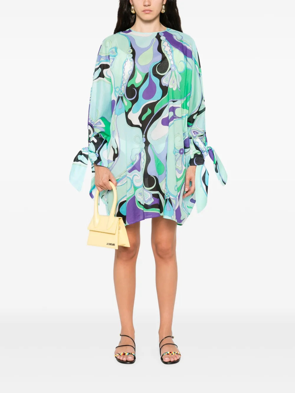 Printed Mini Dress