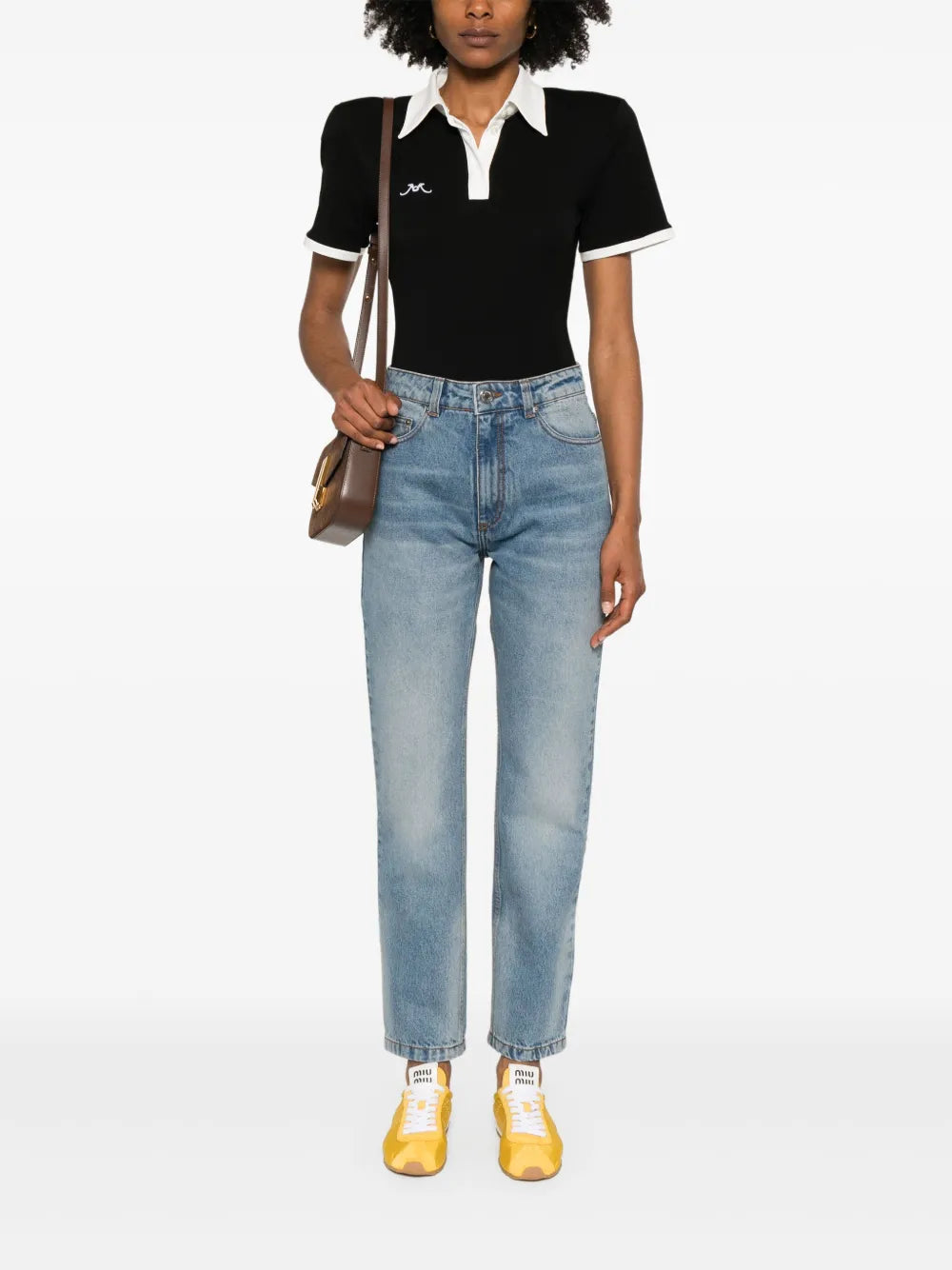 Logo-Patch Jeans