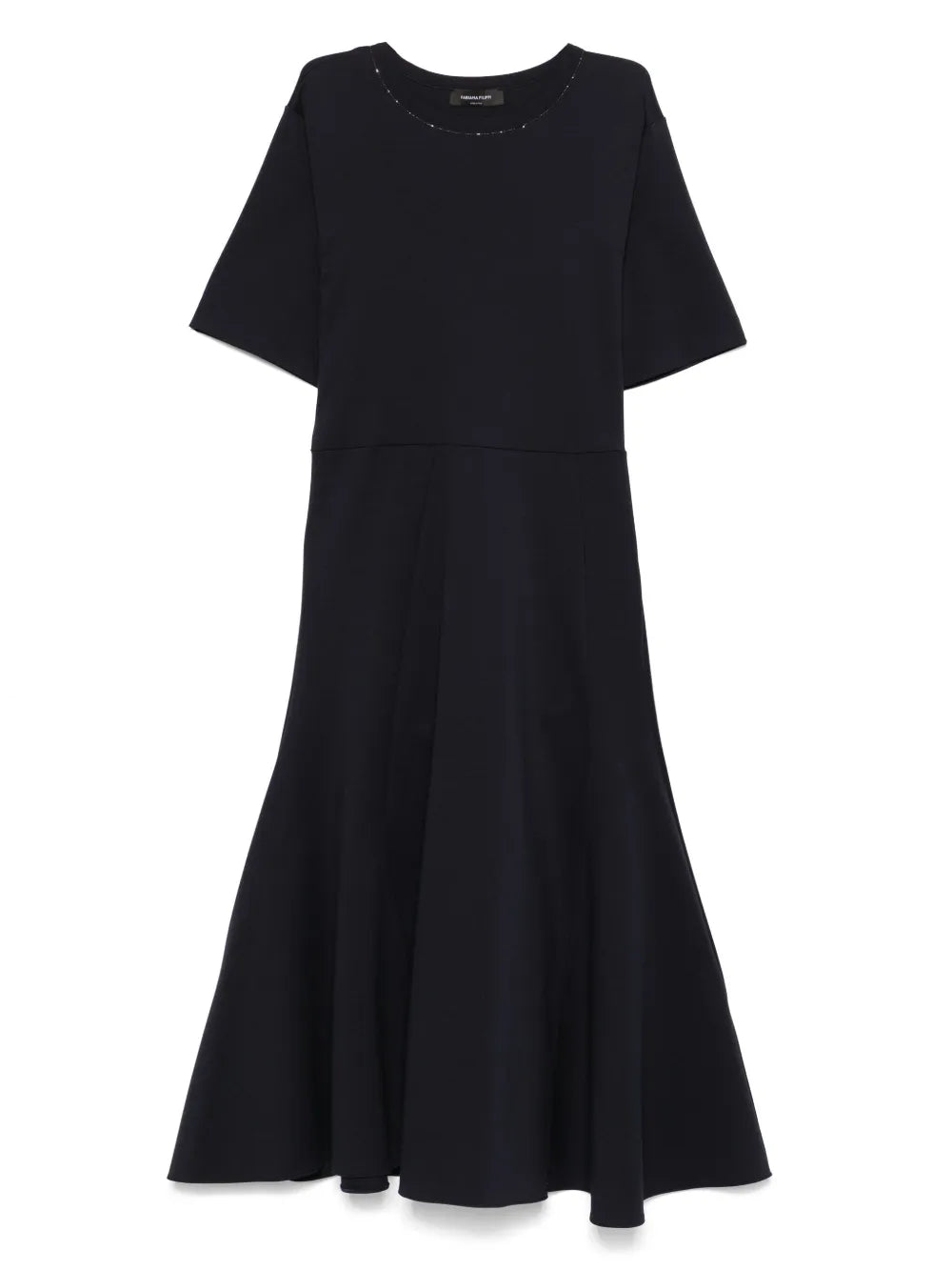 Bead-Detail Midi Dress