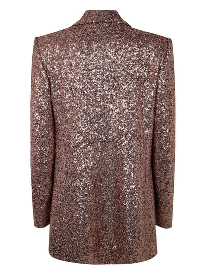 Sequin-Embellished Blazer