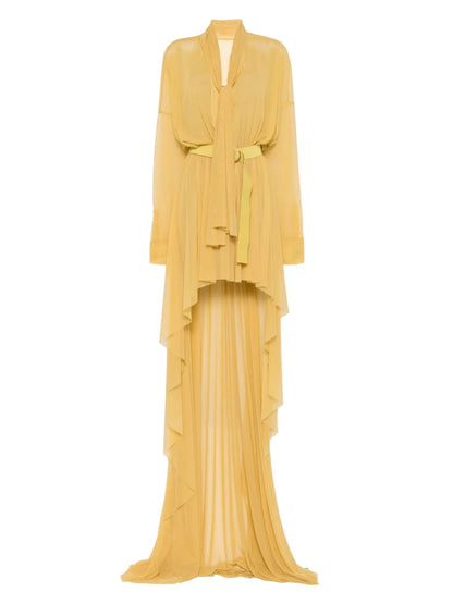 Hi-Low Maxi Dress