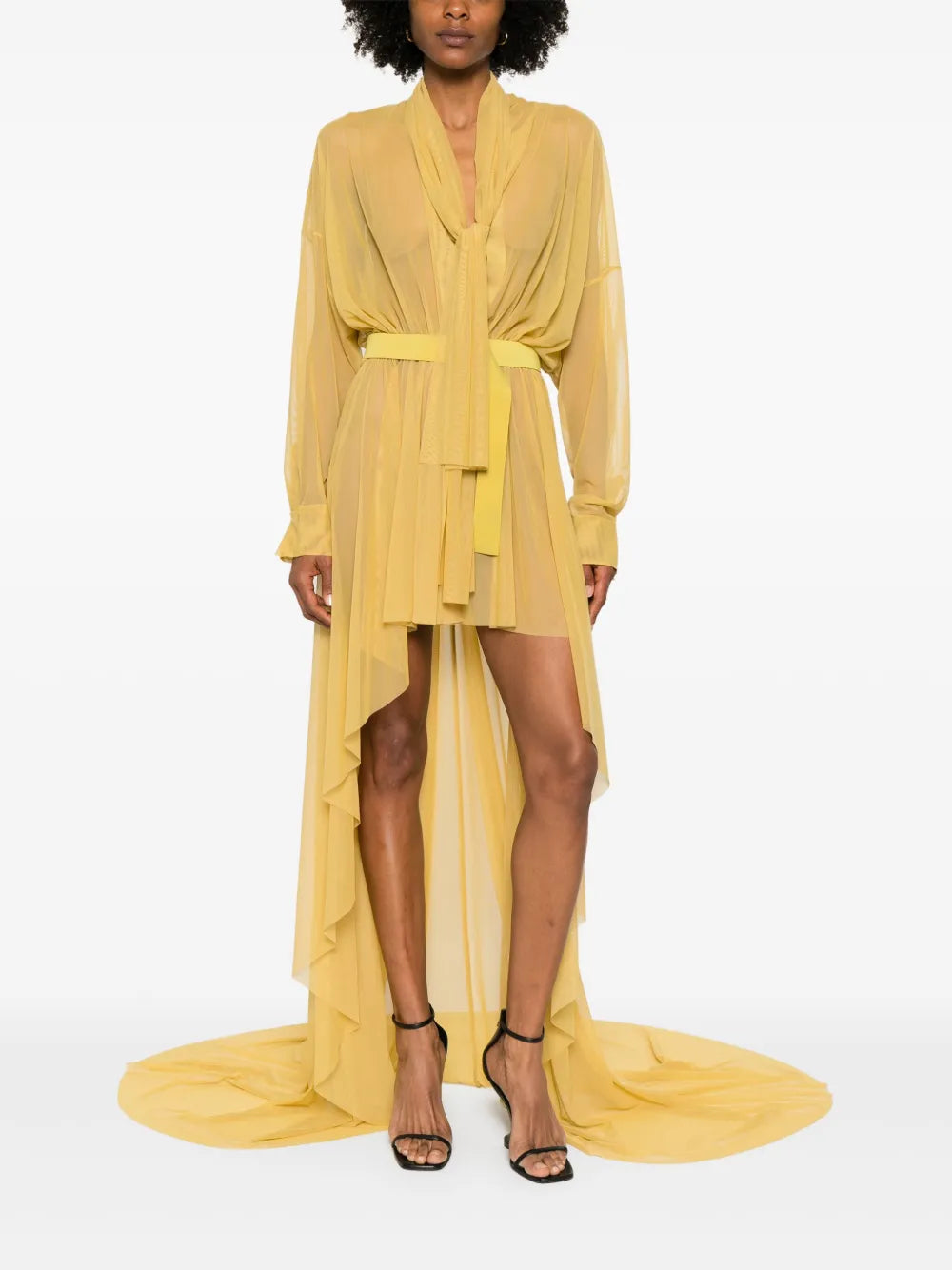 Hi-Low Maxi Dress