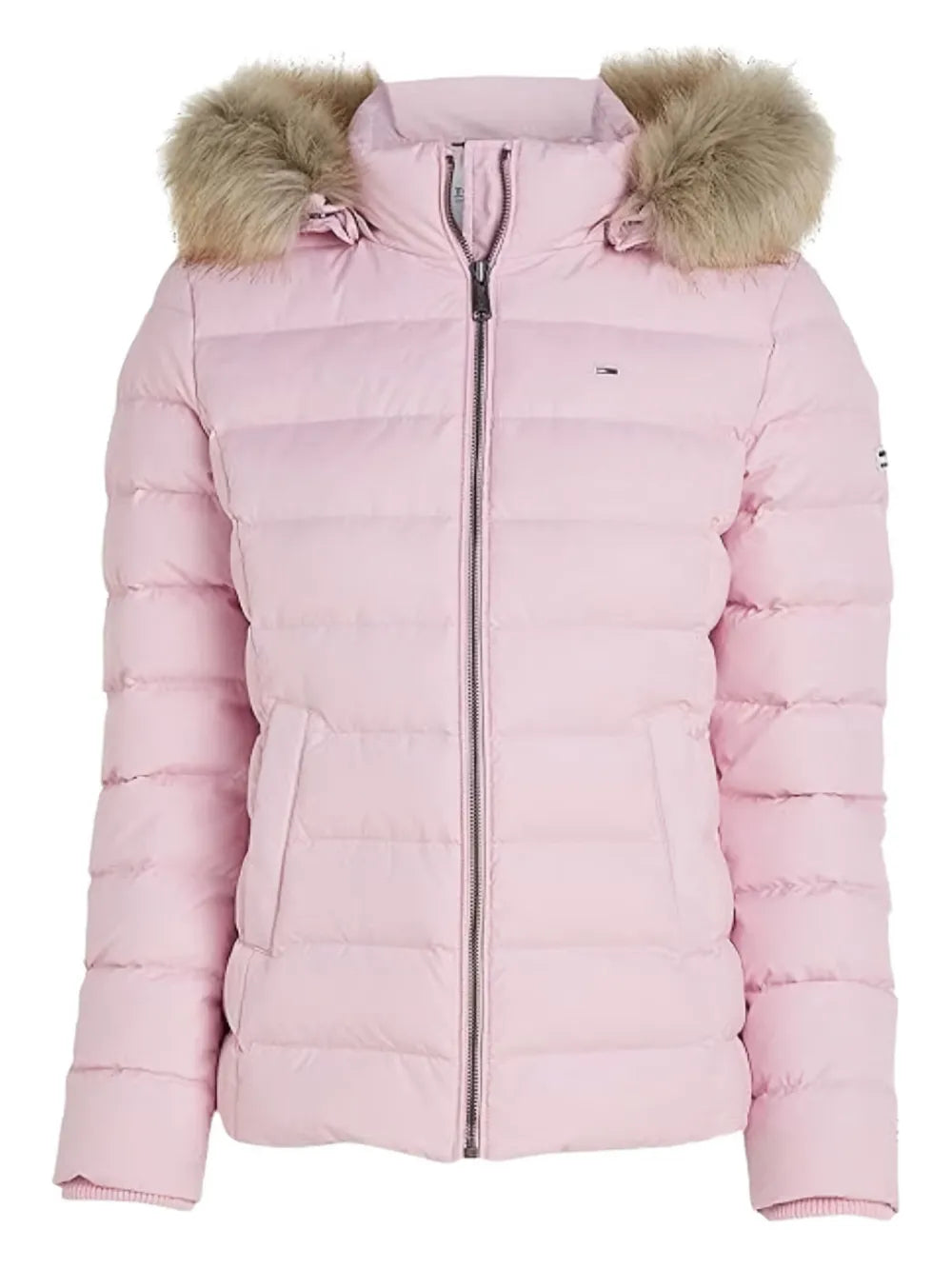 Faux-Fur Trimmed Puffer Jacket