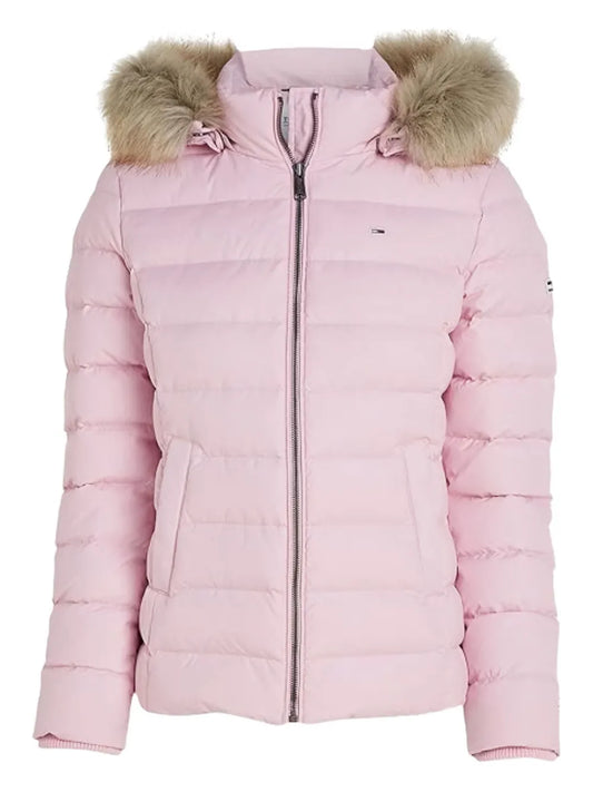 Faux-Fur Trimmed Puffer Jacket