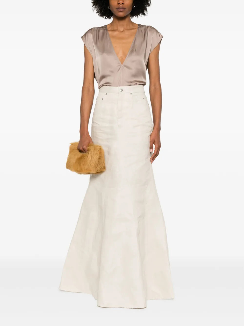 Godet Maxi Skirt