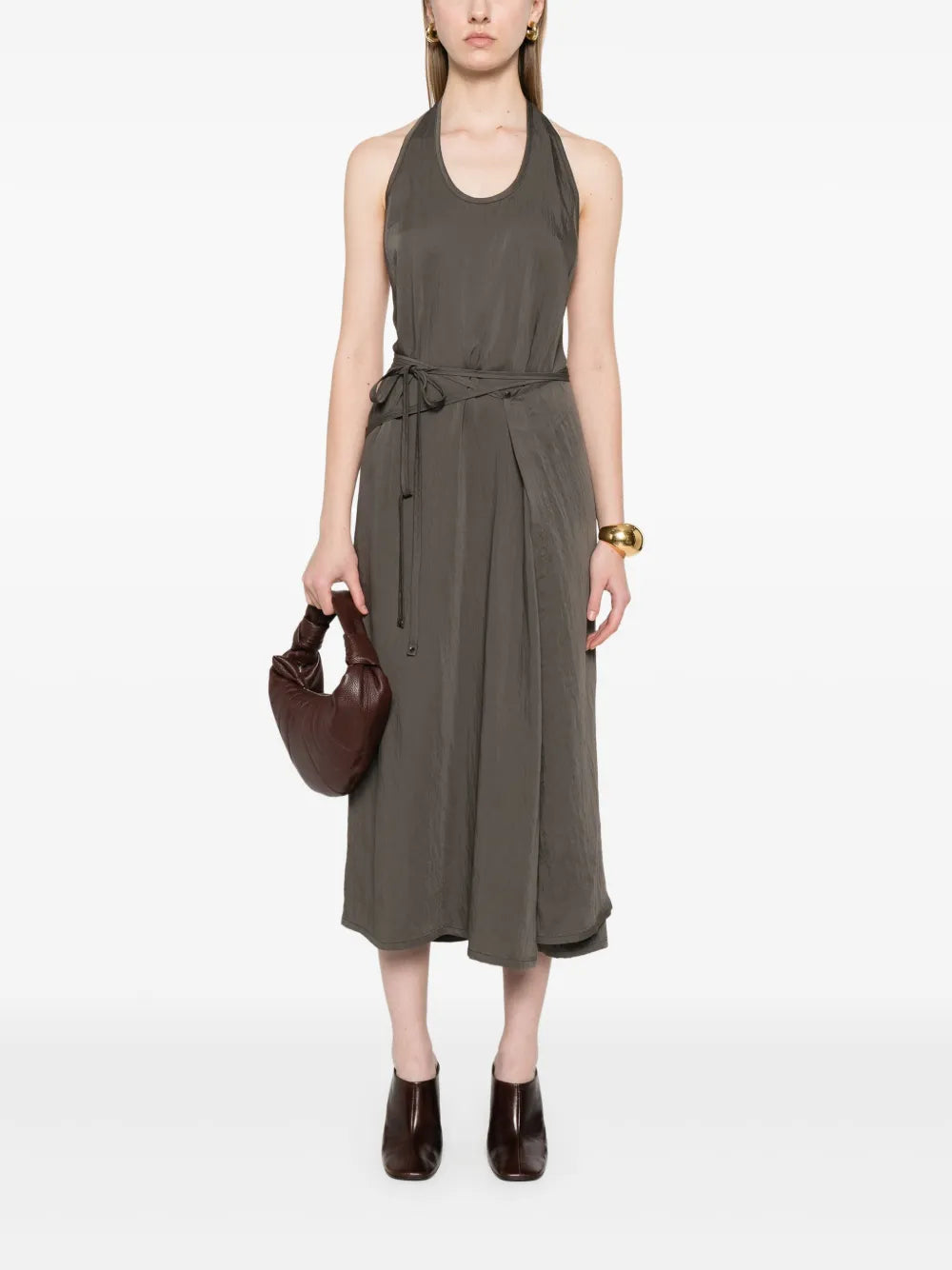 Apron Midi Dress
