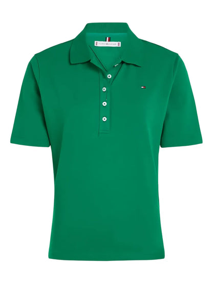 Logo-Embroidered Polo Top