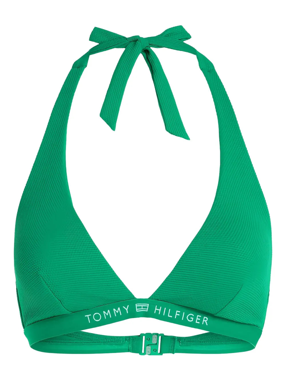 Logo-Print Bikini Top