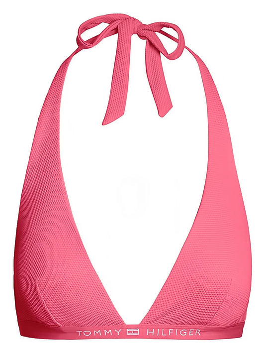 Logo-Underband Bikini Top