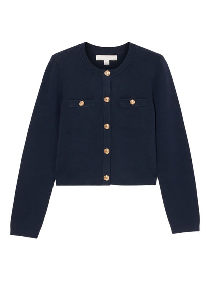 Button-Front Cardigan