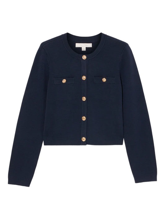 Button-Front Cardigan