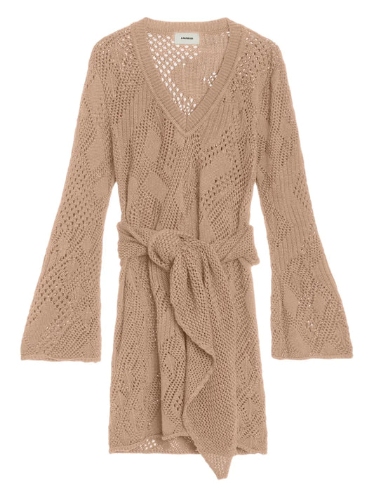Crochet-Knit Dress
