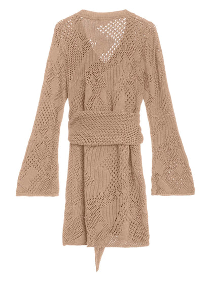 Crochet-Knit Dress