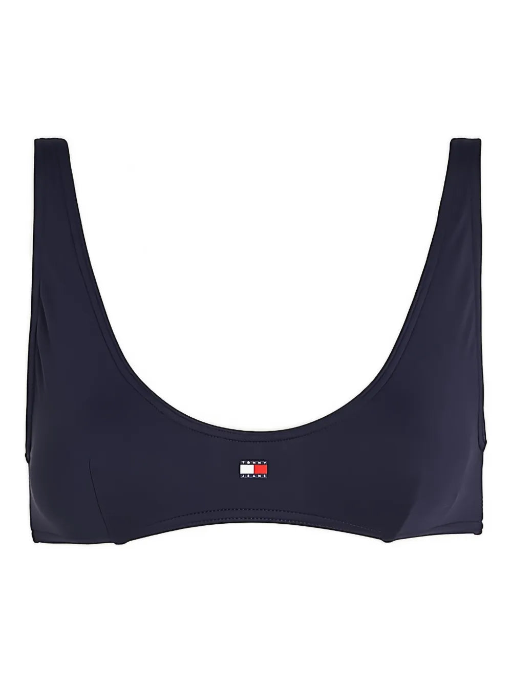 Logo-Print Bikini Top