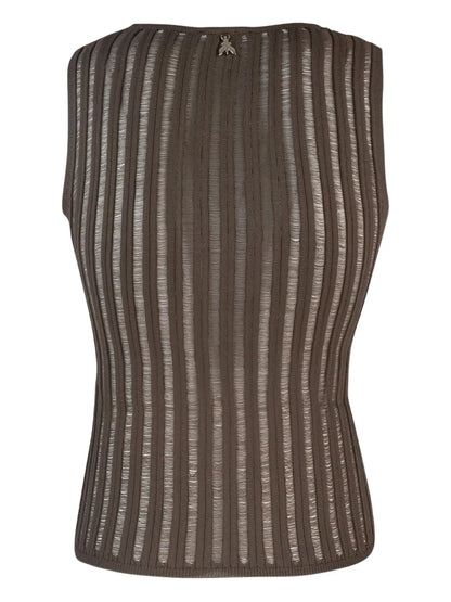 Ribbed Sleeveless Top