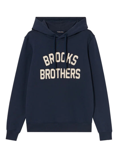 Logo-Embroidered Terry Hoodie