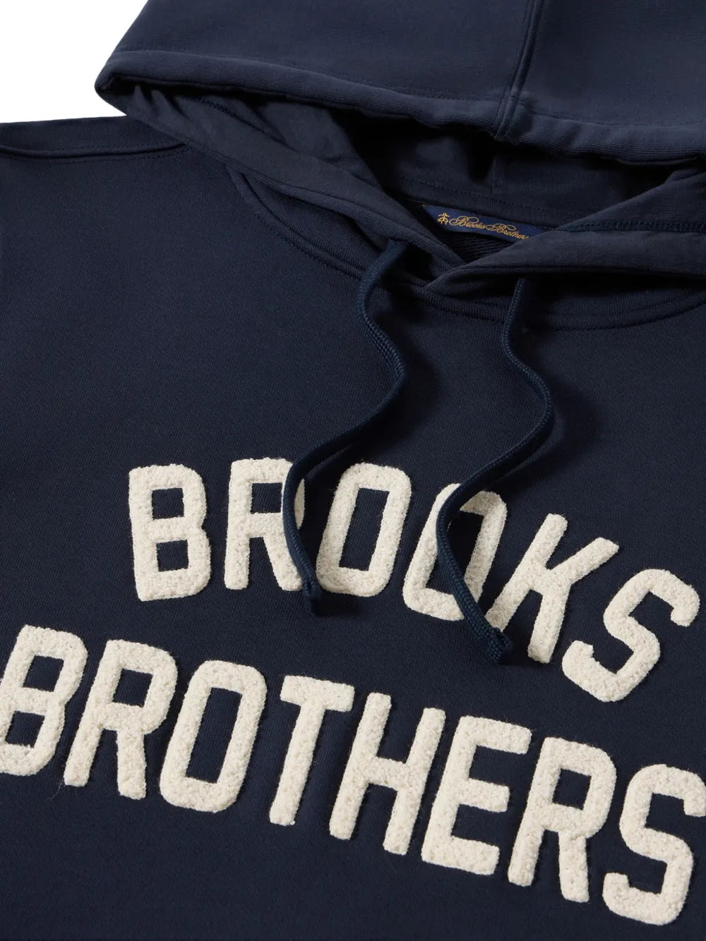 Logo-Embroidered Terry Hoodie