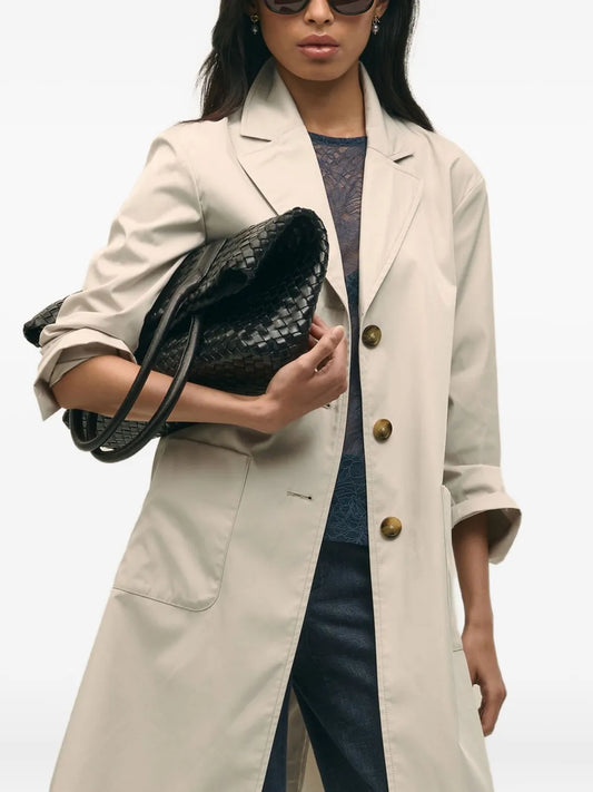 Double-Breasted Trench Coat