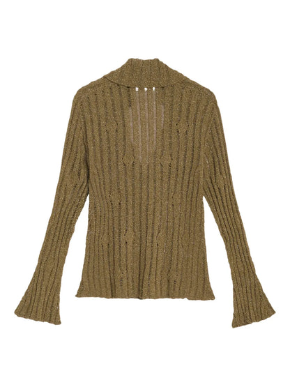 Ribbed Cardigan
