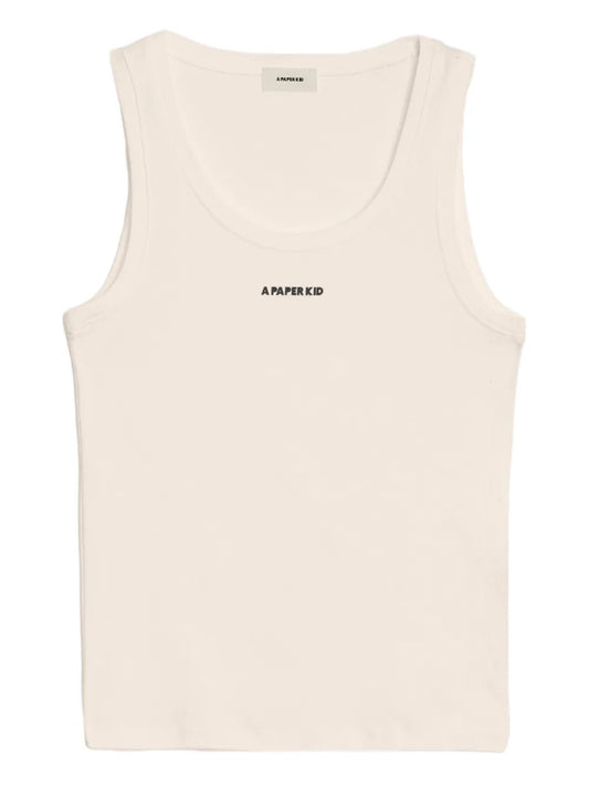 Logo-Print Tank Top