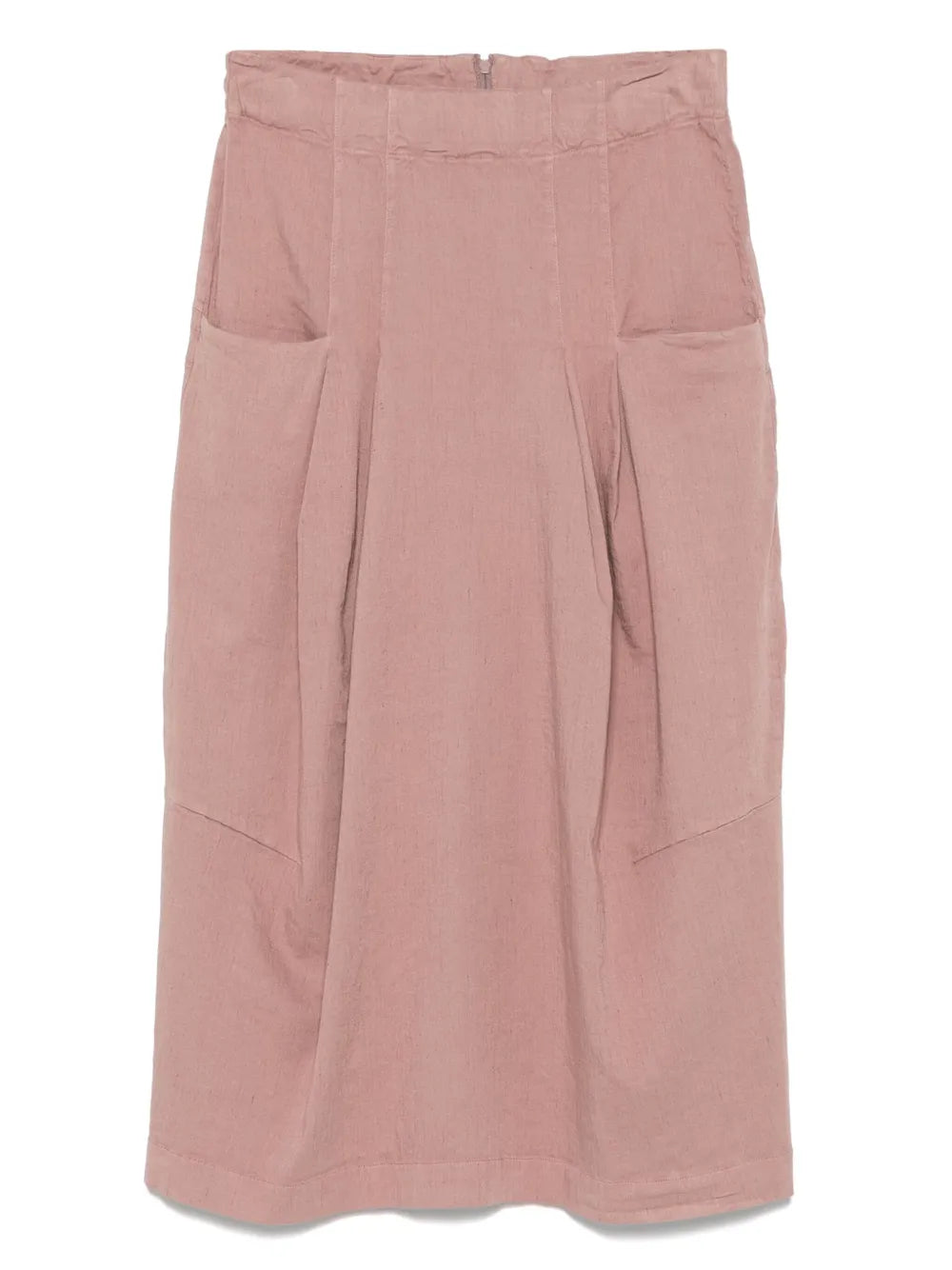 Pleated Midi Skirt
