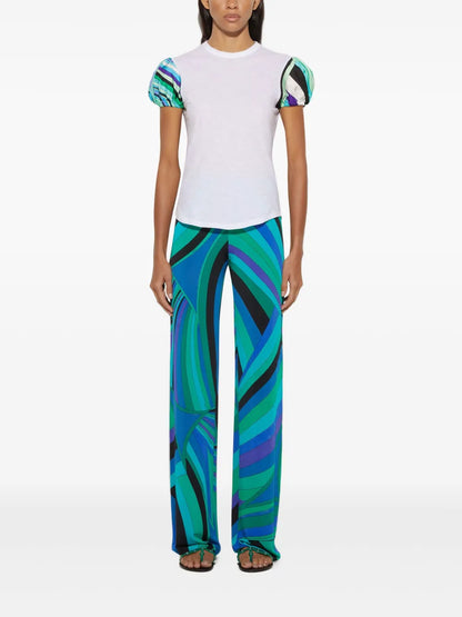 Iride-Print Trousers