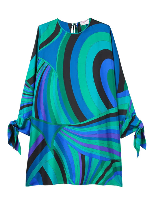 Iride-Patterned Dress