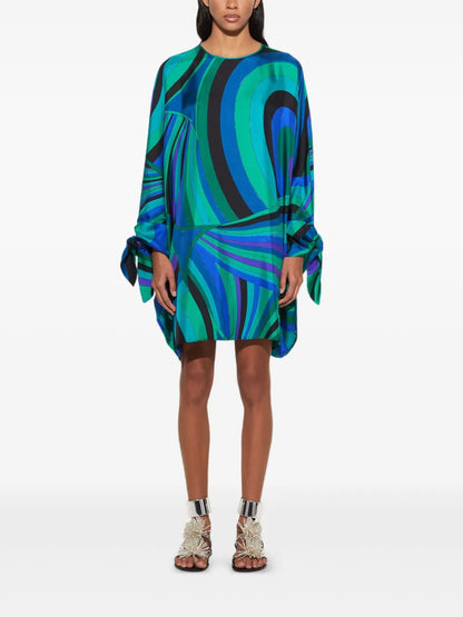 Iride-Patterned Dress