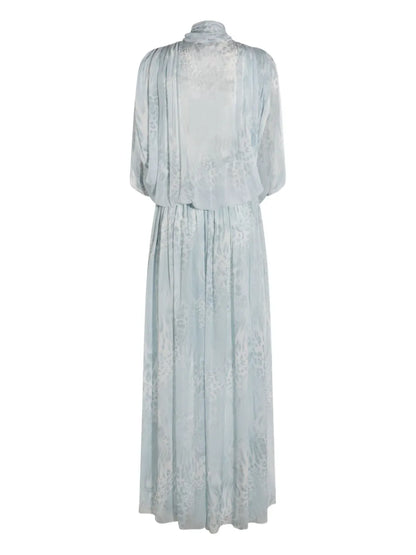 Printed Chiffon Dress