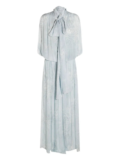 Printed Chiffon Dress