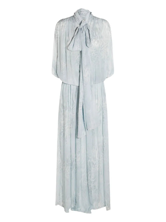 Printed Chiffon Dress