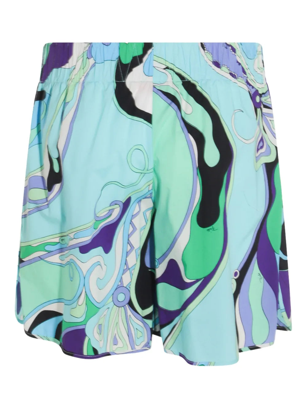 Orchidee-Print Shorts