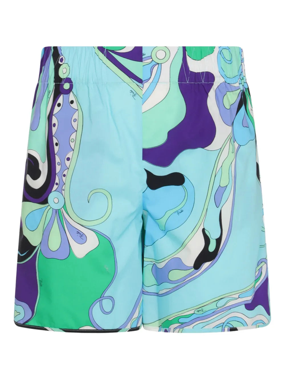 Orchidee-Print Shorts