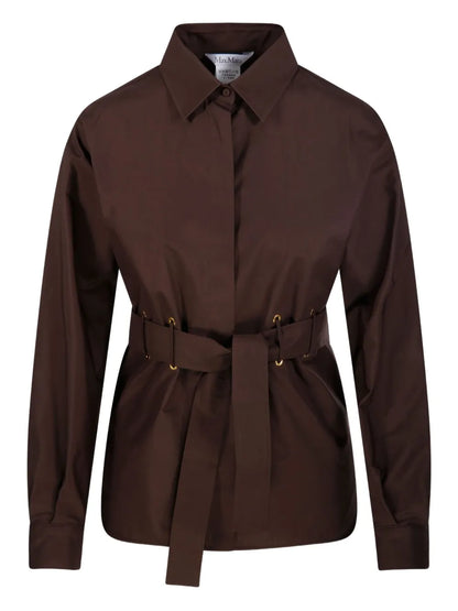 Juglas Belted Shirt Jacket