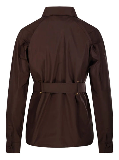 Juglas Belted Shirt Jacket