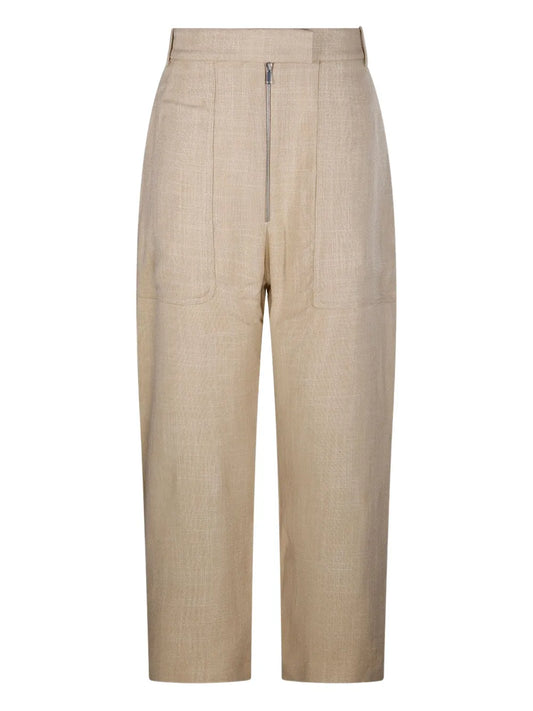 Wool-Linen Trousers