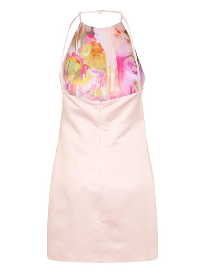 Floral-Print Mini Dress