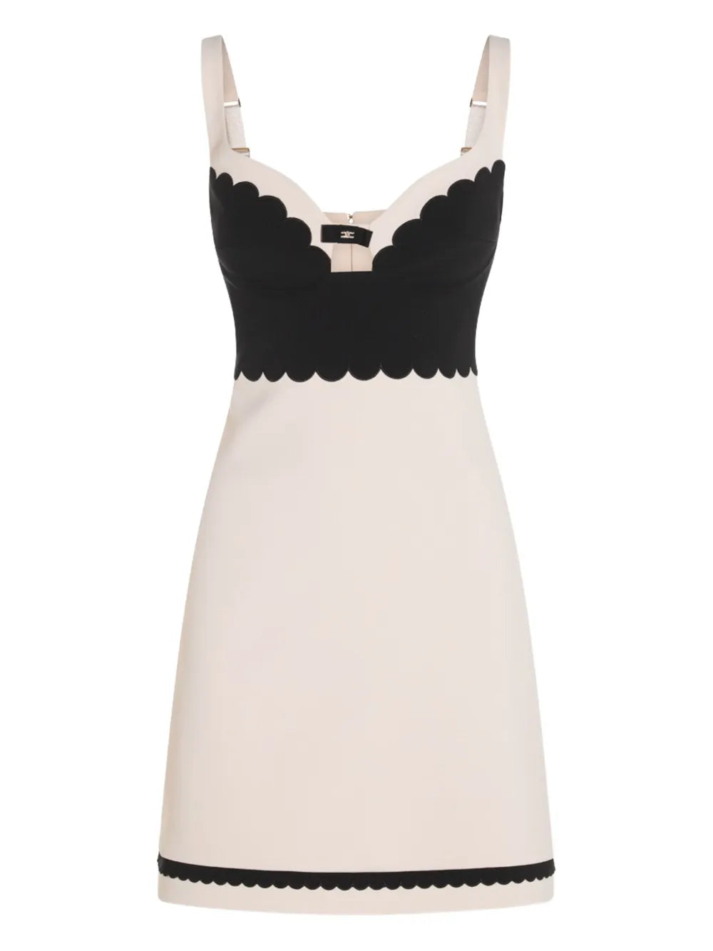 Scalloped Detail Dress