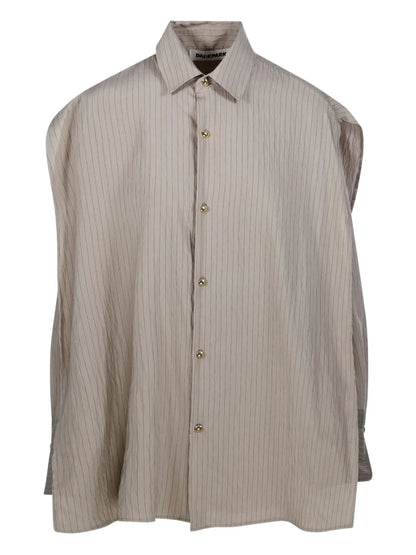 Cape-Attached Shirt