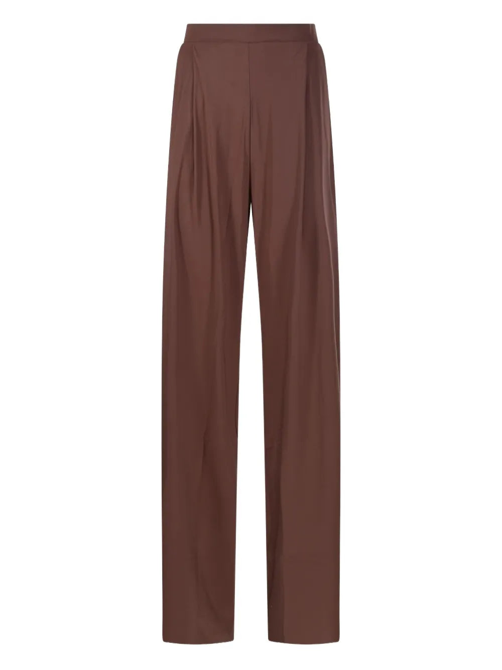Pleated Wide-Leg Trousers
