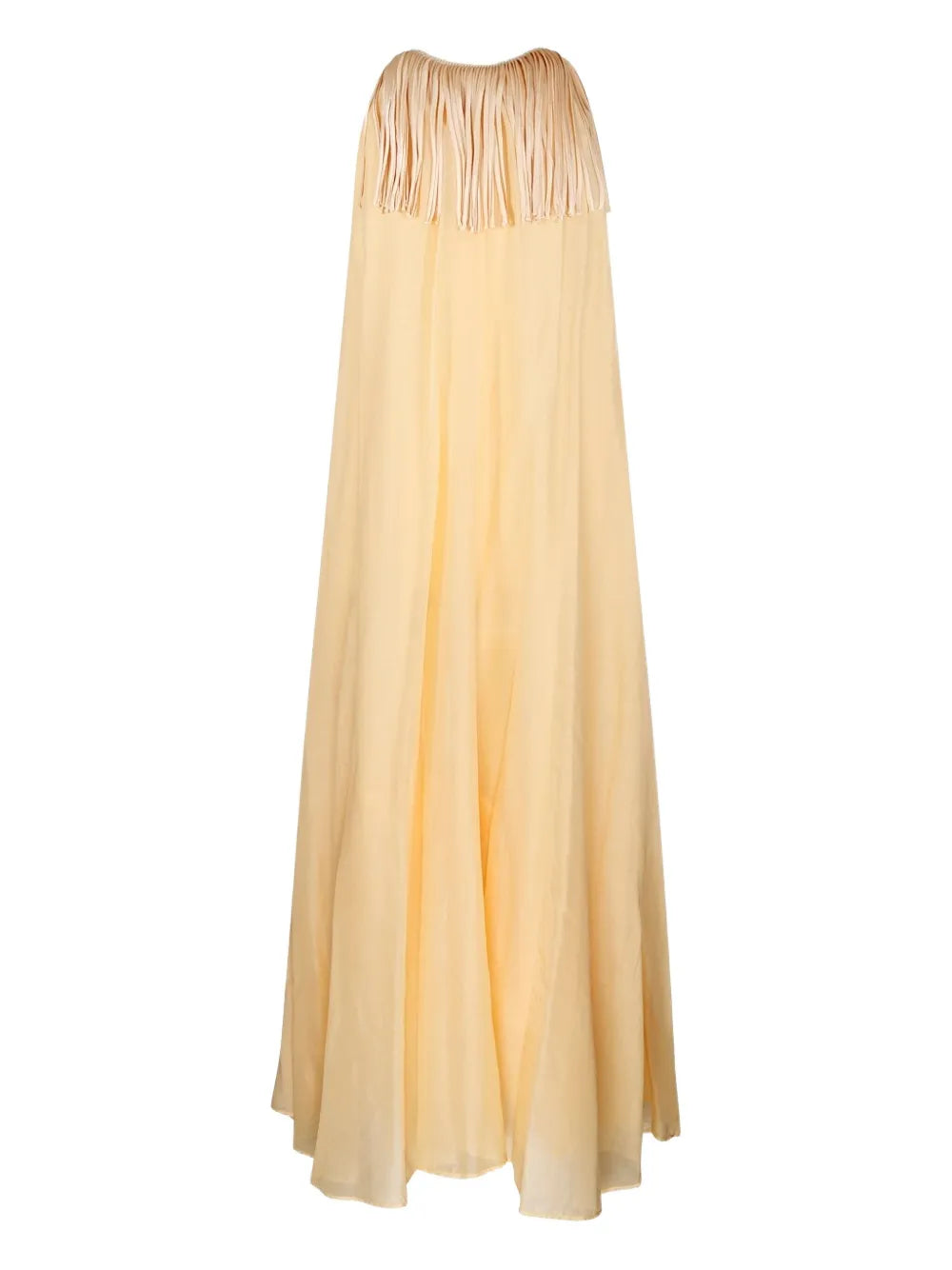Fringe-Detail Maxi Dress