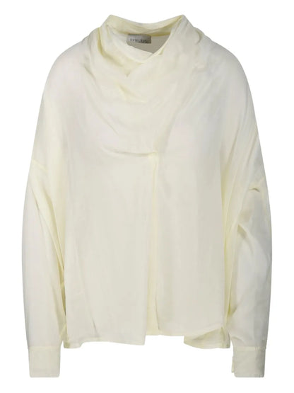 Cowl-Neck Blouse