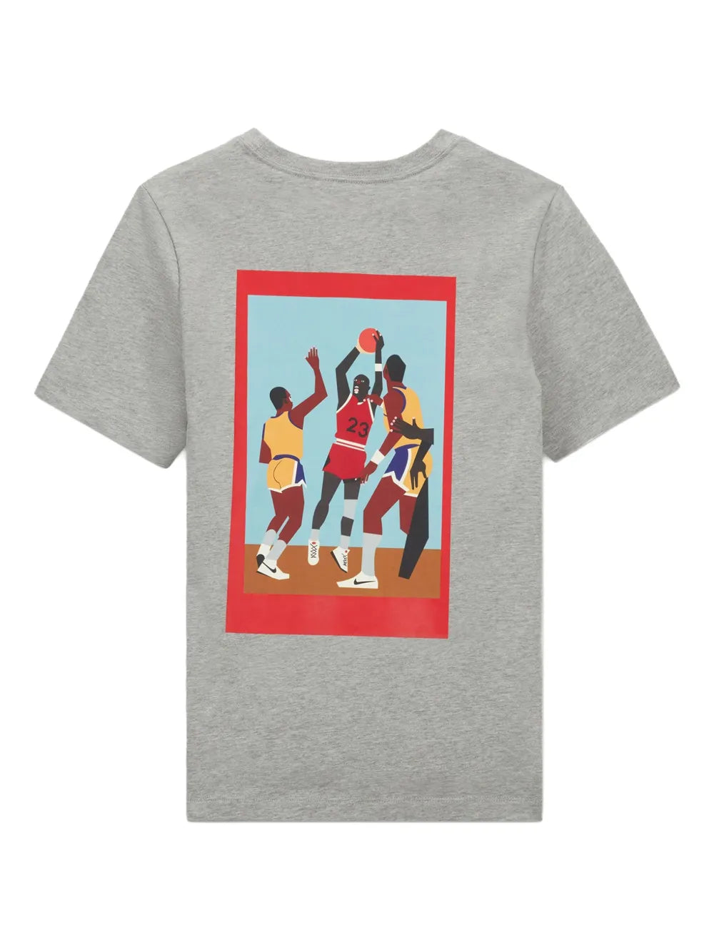 Graphic-Print "Grey" T-Shirt