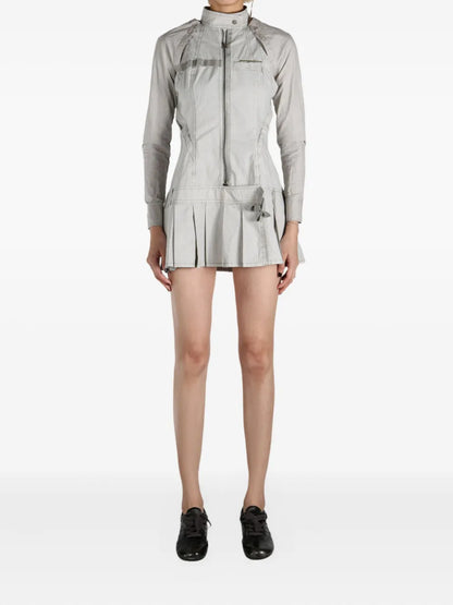 Cotton Pleated Dress