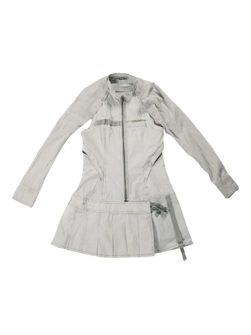 Cotton Pleated Dress