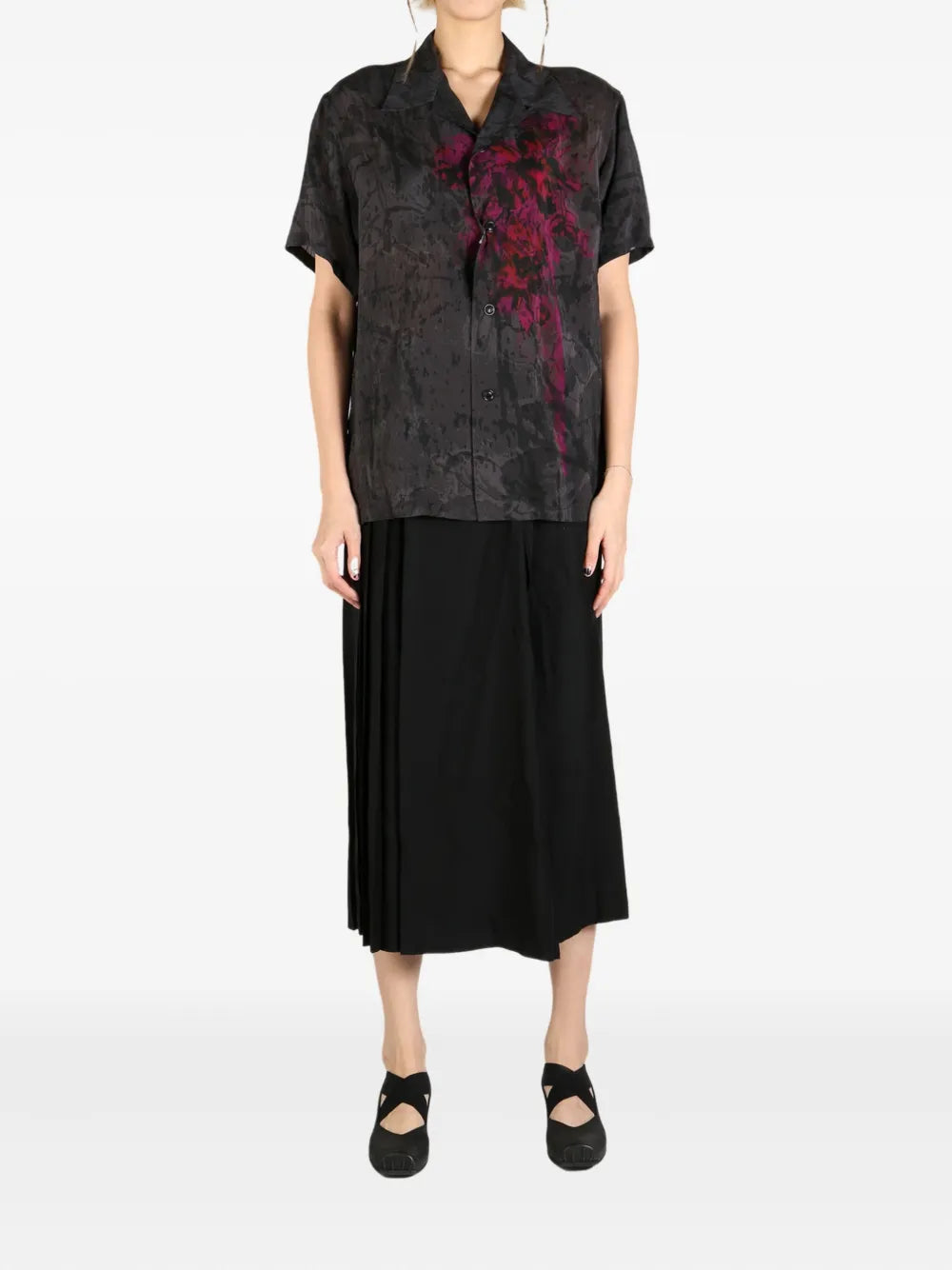Abstract-Print Shirt